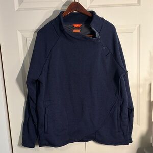 Merrell Navy Blue Fleece Pullover